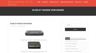 
                            6. Scarlet Modem Vervangen - Best Modem In The …