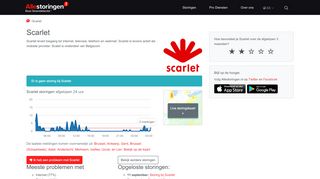 
                            9. Scarlet storing? Actuele storingen en problemen ...