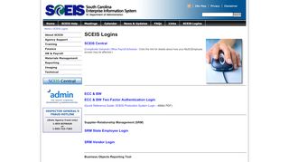 
                            9. SCEIS Logins » South Carolina Enterprise Information System