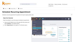 
                            9. Schedule Recurring Appointment - Kareo Help Center