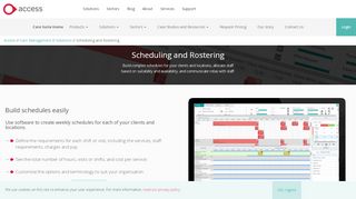 
                            4. Scheduling and Rostering | Care Management Software ...