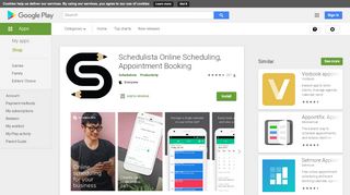 
                            4. Schedulista Online Scheduling, Appointment Booking - Apps ...