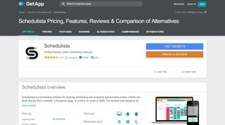 
                            8. Schedulista Pricing, Features, Reviews & Comparison of ...