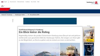 
                            4. Schiffsbesichtigungen Hamburg - hamburg.de