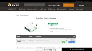 
                            7. Schneider Conext Gateway - Wholesale Solar