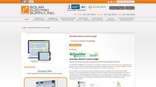 
                            6. Schneider Electric Conext Insight - Solar Electric Supply