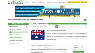 
                            8. Scholarships in Australia for International Students 2019-2020