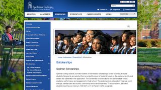 
                            6. Scholarships | Spelman College