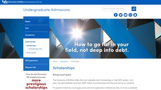 
                            4. Scholarships | Undergraduate Admissions | University at Buffalo