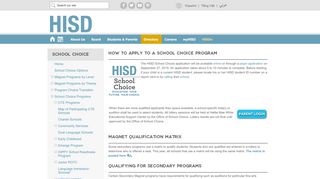 
                            1. School Choice / Applying to Magnet Programs