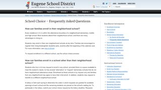 
                            6. School Choice – Frequently Asked Questions