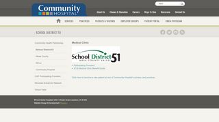
                            6. - School District 51 | Community Hospital