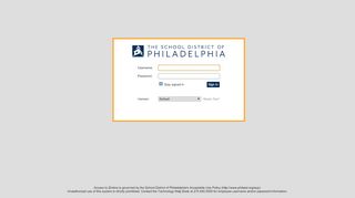 
                            5. School District of Philadelphia - Web Client