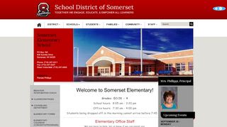 
                            2. School District of Somerset - Welcome to Somerset Elementary!