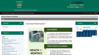 
                            9. School of Health Care Moodle