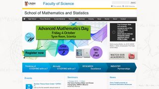 
                            1. School of Mathematics and Statistics - UNSW