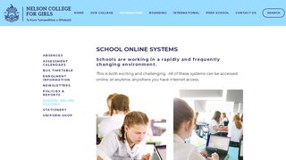 
                            6. School Online Systems — Nelson College for Girls