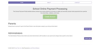 
                            8. School Payment Portal Powered By LunchTime Software