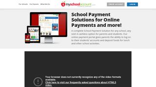 
                            3. School payment solutions for school lunch account payments