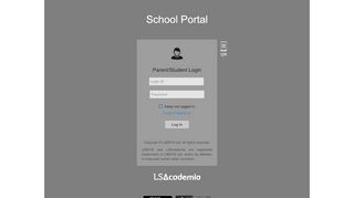 
                            6. School Portal Parent/Student Login Keep me logged in Forgot ...