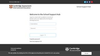 
                            3. School Support Hub :: Login