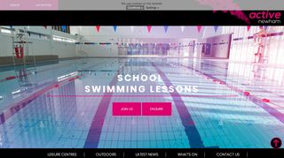 
                            2. School Swimming Lessons - activeNewham