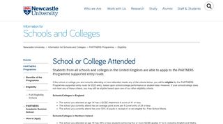 
                            7. School/College - Information for Schools and Colleges - Newcastle ...