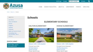 
                            6. Schools - Azusa Unified School District - School Loop