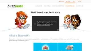 
                            5. Schools | Buzzmath