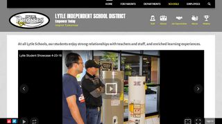 
                            1. Schools / Homepage - Lytle ISD