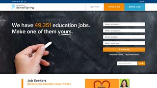 
                            11. SchoolSpring: Teaching jobs, educator jobs, school jobs