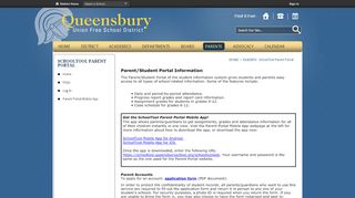 
                            7. SchoolTool Parent Portal / Home - Queensbury School District