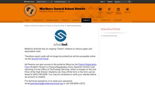 
                            2. SchoolTool Portal / Parent Portal Overview