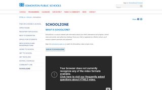 
                            1. SchoolZone - Edmonton Public Schools