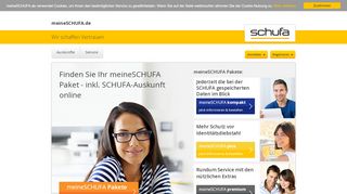 
                            5. SCHUFA-Auskunft das Original online auf …