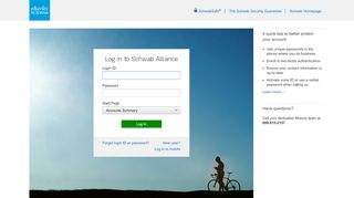 
                            4. Schwab Login - Charles Schwab Client Center