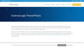 
                            2. ScienceLogic PowerPacks • Pre-Built Integrations • ScienceLogic
