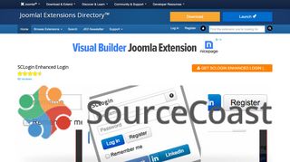 
                            7. SCLogin Enhanced Login - Joomla! Extensions Directory