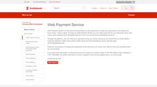 
                            8. Scotiabank Puerto Rico Web Payment Service