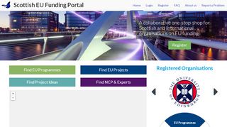 
                            2. Scottish EU Funding Portal