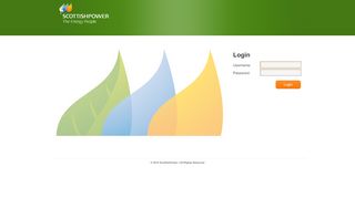 
                            1. ScottishPower - Log in