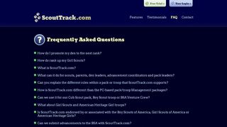 
                            3. ScoutTrack | Frequently Asked Questions