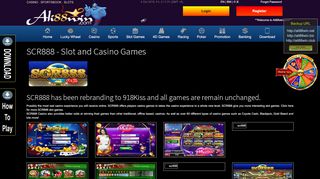 
                            9. SCR888 is the best casino games in Malaysia