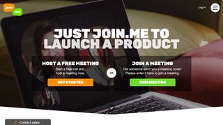 
                            2. Screen Sharing, Online Meetings & Web Conferencing | Try join.me Free