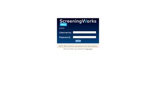 
                            9. ScreeningWorks Pro Customer Login