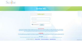 
                            7. Scribe - Login