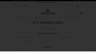 
                            2. SCS Member Login Page | Swarovski