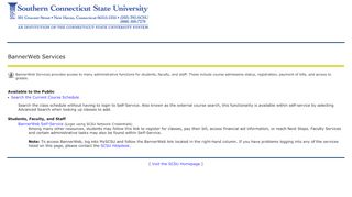 
                            5. SCSU BannerWeb