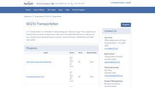 
                            7. SD27J Transportation | FamilyID