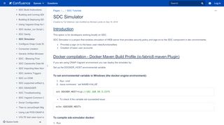 
                            7. SDC Simulator - Developer Wiki - Confluence - ONAP Wiki